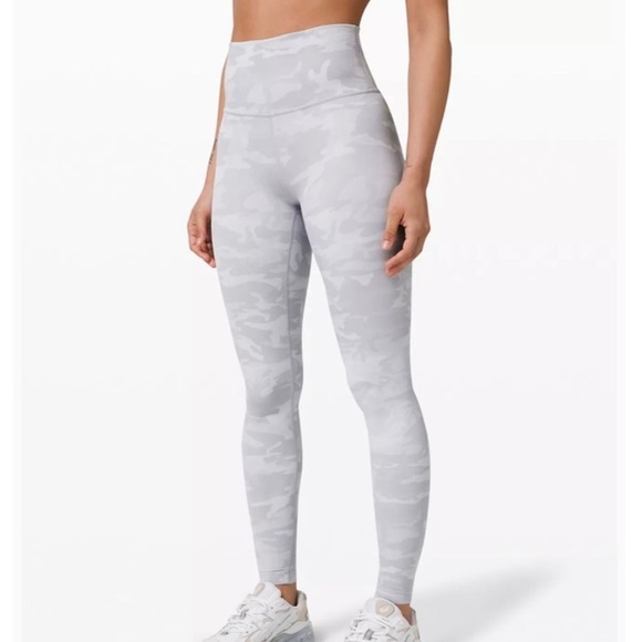 lululemon athletica Pants - Lululemon Camo White Leggings